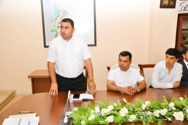 Cəzaçəkmə müəssisələrindən azad edilmiş şəxslərin işlə təmini ilə bağlı birgə fəaliyyətin təşkili və məlumatlandırma ilə əlaqədar maarifləndirici görüş keçirilib.