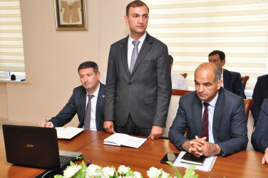 Şirvan Səhər İcra Hakimiyyətinin başçısı İlqar Abbasov vətəndaş qəbulu keçirib.