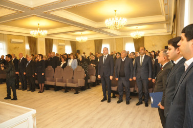Şirvanda YAP-ın təsis olunmasının 33-cü ildönümü qeyd edilib.