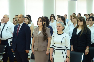 Şirvan şəhəri təhsil işçilərinin sentyabr konfransı keçirilib.