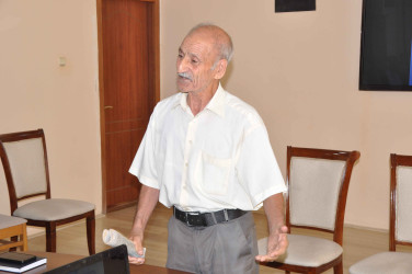 Şirvan Şəhər İcra Hakimiyyətinin başçısı İlqar Abbasov vətəndaş qəbulu keçirib.