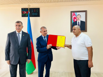 Şirvanda Su təsərrüfatı və meliorasiya işçilərinin peşə bayramı qeyd edilib.
