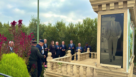 Şirvanda Vətən müharibəsi şəhidi Kamran Fərəcovun xatirəsi anılıb.