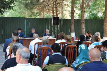 Şəhər İcra Hakimiyyətinin başçısı İlqar Abbasov növbəti səyyar görüş keçirib.