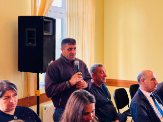 Bayramlı qəsəbəsində növbəti səyyar görüş keçirilib.