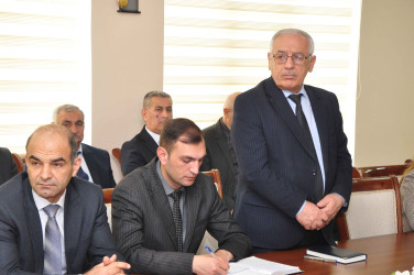 Şirvan Səhər İcra Hakimiyyətinin başçısı İlqar Abbasov vətəndaş qəbulu keçirib.