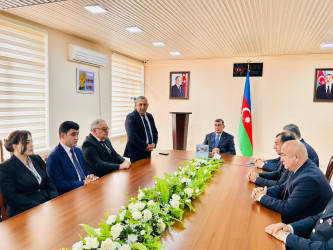 Şirvanda prokurorluq işçilərinin peşə bayramı qeyd olunub.