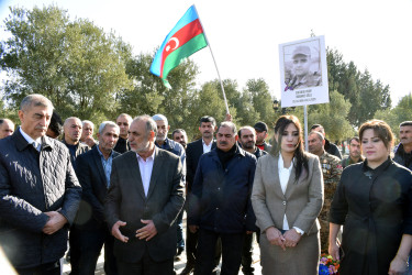 Vətən müharibəsinin şəhidi Yusif Cəfərovun anım günü qeyd edilib.