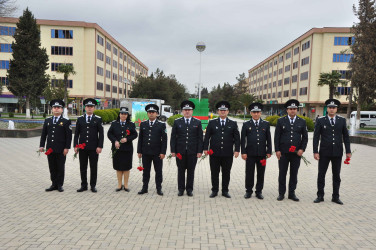 Şirvanda miqrasiya orqanları işçilərinin peşə bayramı günü qeyd edilib.