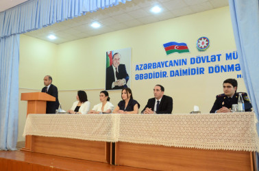 Şirvanda “Təhsildən yayınmanın mənəvi və sosial nəticələri” mövzusunda tədbir təşkil olunub.