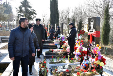 Vətən müharibəsinin şəhidi Amal Alışanlının doğum günü münasibətilə xatirə tədbiri keçirilib.