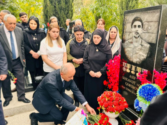 Şirvanda Vətən müharibəsi şəhidi Asif Qəribovun anım günü qeyd edilib.