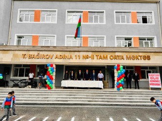 Şirvan şəhərində 15 sentyabr - Bilik Günü qeyd edilib.