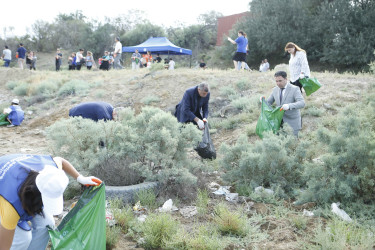 Şirvanda növbəti təmizlik aksiyası keçirilib 05.08.2023