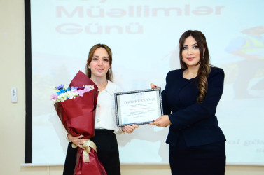 5 oktyabr – Beynəlxalq Müəllimlər Günü Şirvan şəhərində qeyd edilib.