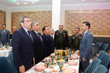 Şirvan Şəhər İcra Hakimiyyəti tərəfindən Ramazan ayı münasibətilə iftar süfrəsi açılıb.