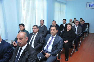 Şəhər İcra Hakimiyyətinin başçısı İlqar Abbasov növbəti səyyar görüş keçirib.