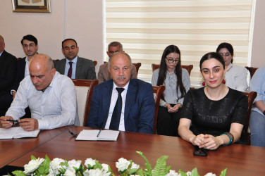 Şirvan Şəhər İcra Hakimiyyətində “Dövlət qulluqçularının etik davranış qaydaları” mövzusunda tədbir keçirilib.