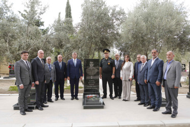 Vətən müharibəsi şəhidi Cavid Məmmədlinin anım günü qeyd edilib.