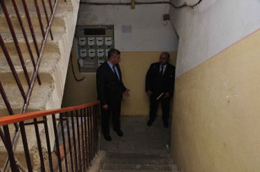 Şirvanda “Şəhərsalma və Memarlıq İli” çərçivəsində görülən abadlıq işləri davam etdirilir.