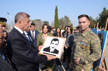 Şirvanda 8 Noyabr - Zəfər Gününə həsr olunmuş sərgi təşkil edilib.