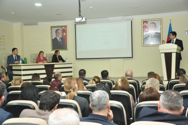 Şirvanda “İnformasiya əldə etmək hüququnun müdafiəsi” mövzusunda maarifləndirmə tədbiri keçirilib.