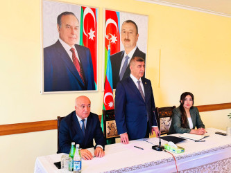 Bayramlı qəsəbəsində növbəti səyyar görüş keçirilib.