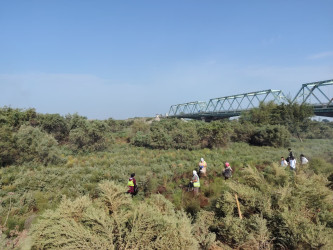 “Konstitusiya və Suverenlik İli” çərçivəsində Şirvanda növbəti təmizlik aksiyası keçirilib.